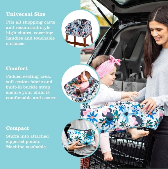 JJ Cole x Disney Shopping Cart Cover - Picture 3 of 4